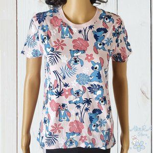 NWT STITCH AUTHENTIC JUNIOR PINK T-SHIRT